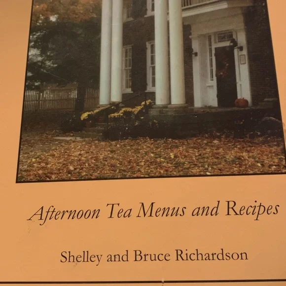 Autographed Tea menu and recipes - Picture 9 of 9